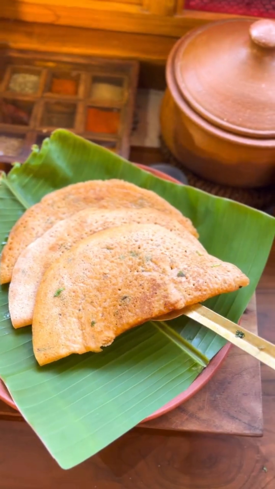 Tomato Millet Dosa